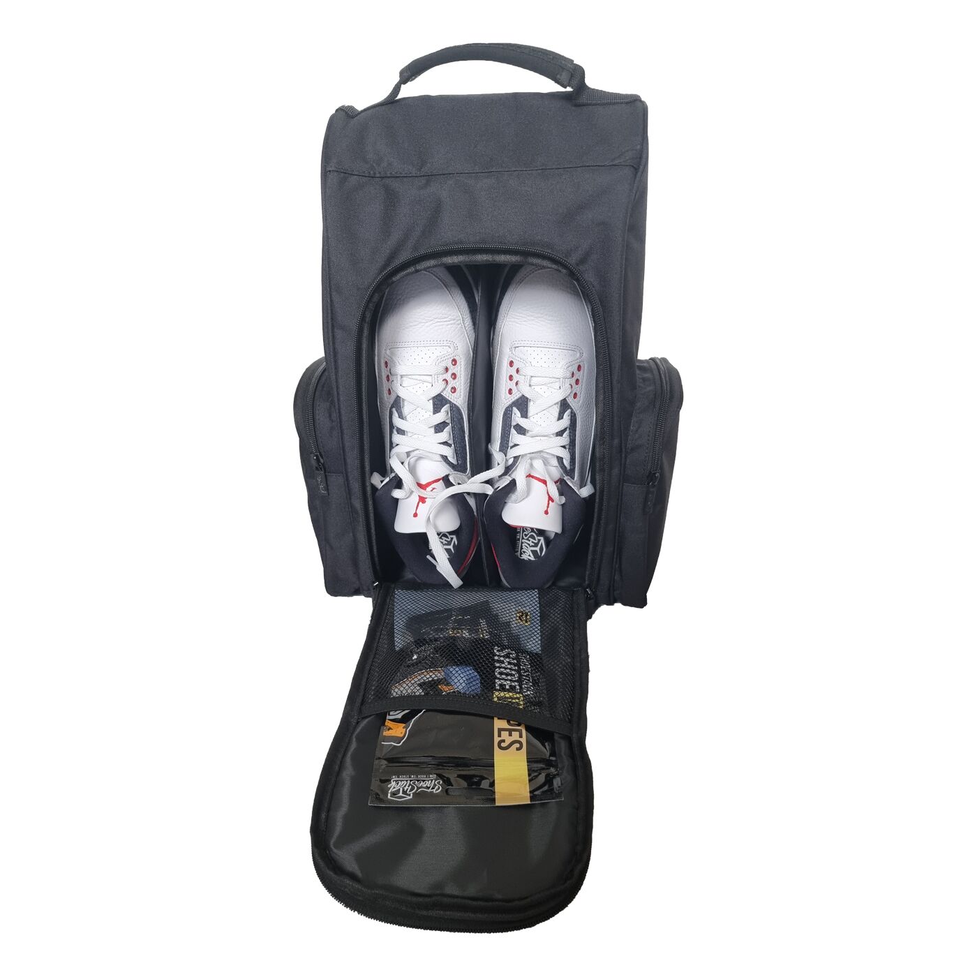 front open golf shoe bag front open golf shoe bag