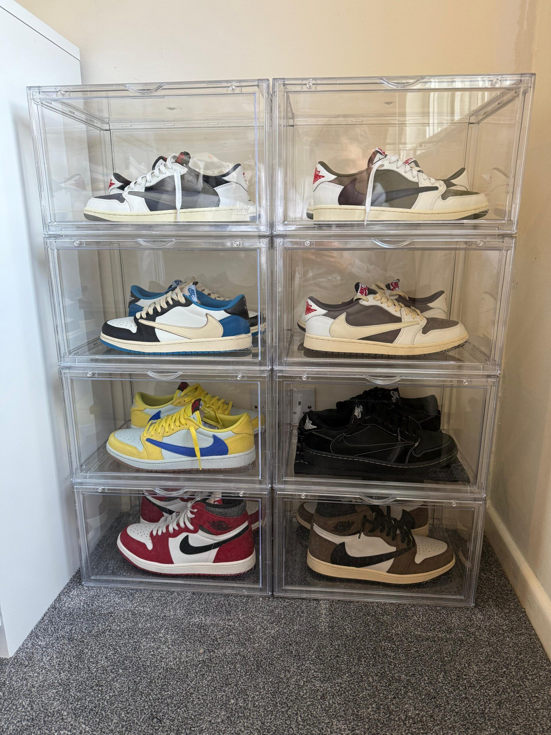 Acrylic Shoe Boxes Shoestack