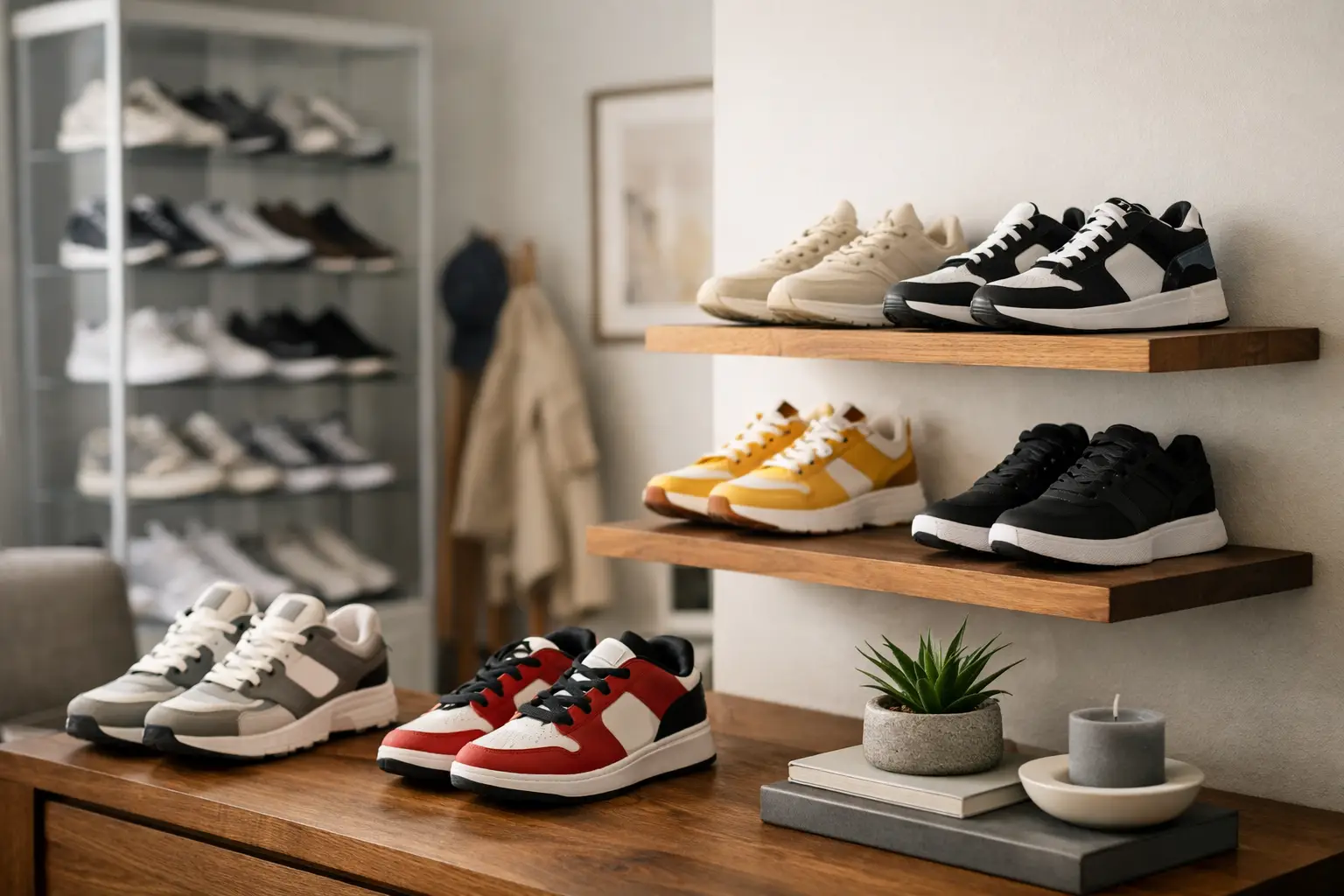 How to Display Trainers at Home Properly